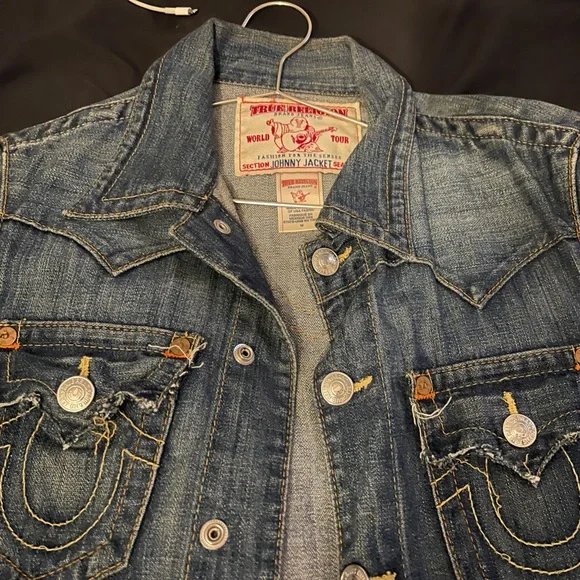 True religion denim jacket - Picture 2 of 4